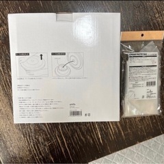 ケーキ回転台＆クリームしぼり袋＆ろうそく15本（今年中に処分予定）の画像