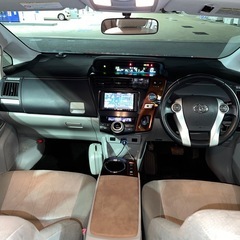 トヨタ プリウスα G グレード 2012 車検R9/4 距離75900キロの画像