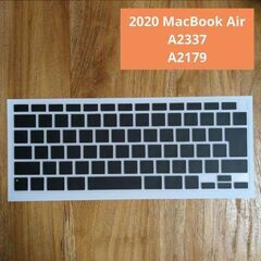 パソコン キーボードカバー 無刻印 20 JIS A2337 A2179 マックブックの画像