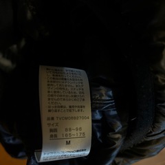 メンズMサイズ　ライトダウンベストの画像