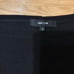 黒　ニットの画像