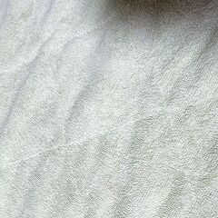 【TOPVALU】冬 タオルケット シングルサイズ 140×190cm グリーン系 洗濯可 綿混キルトケットの画像