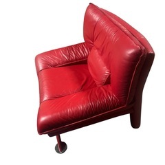 【ジ1220-08】珍しい高級感なデザイン‼️本革　レザーの画像