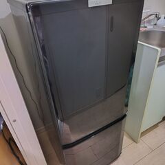 三菱ノンフロン冷蔵庫（MR-P15E-B1）146L （1/10～12引き渡し限定）の画像