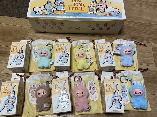 単体売り可 ラブブ THE MONSTERS PIN FOR LOVE シリーズぬいぐるみペンダント(A-M)