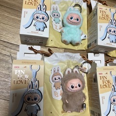 単体売り可 ラブブ THE MONSTERS PIN FOR LOVE シリーズぬいぐるみペンダント(A-M)の画像