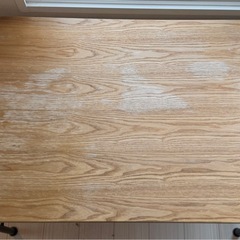 パソコンデスク 天然木 ロウヤの画像