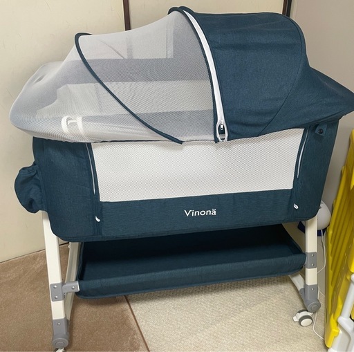 vinona ベビーベッド Vinona ベビーベッド美品 (たっちゃん) 泉ヶ丘のベッド《ベビーベッド