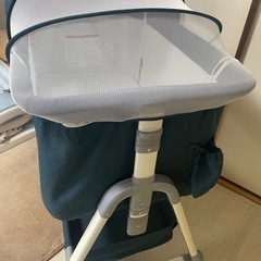 Vinona 　ベビーベッド　美品　説明書付きの画像