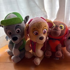 パウパトロール　ぬいぐるみセットの画像