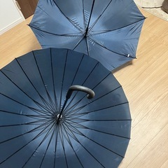 高強度24本骨傘プラス紳士用傘1本セット(未使用品)の画像