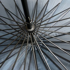 高強度24本骨傘プラス紳士用傘1本セット(未使用品)の画像