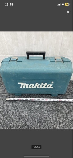 ◆【通電未確認!】makita GA420D 100mm 充電式ディスクグラインダー※本体・ケースのみ 現状品 OG210234