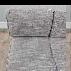 unico ALBERO カバーリングソファ　3シーター　チークカラー　ベージュの画像