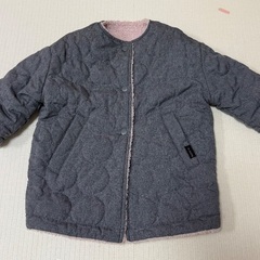 新品 la poche biscuit ラポシェビスキュイ 女の子 アウター リバーシブル 90の画像