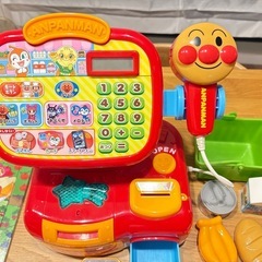 おさつスイスイ！セルフでピピッ♪ アンパンマンレジスター　おまけ付きの画像