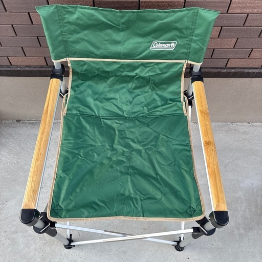 美品》コールマン(Coleman) チェア スリムキャプテンチェア グリーン