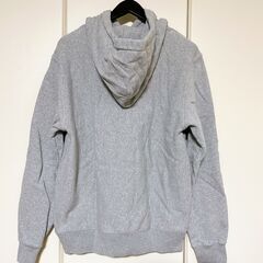 STUSSY Stock Logo Crew Hoodie Grayの画像