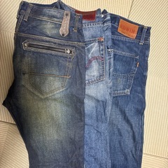 EDWINリーバイス digreenジーンズ3点の画像