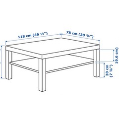 IKEA コーヒーテーブル
の画像