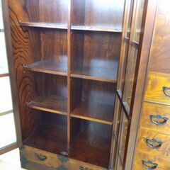 超激安お買い得　極上美品　定価数十万　岩谷堂　本棚　岩谷堂家具　飾り棚　岩谷堂箪　キャビネット　棚　民芸　北海道民芸家具の画像