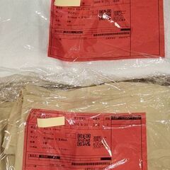 カーテン、レース各2枚セット　未使用品の画像