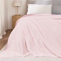 NICETOWN ブランケット 140×200シングル 毛布 フランネル キャンプ用 ひざ掛け 柔らか ふわふわ感 軽量 冬用かけ 保温の画像