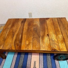 あげます! 東谷 トロリーテーブル106×66×33 ローテーブル TTF-116の画像