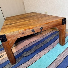 あげます! 東谷 トロリーテーブル106×66×33 ローテーブル TTF-116の画像