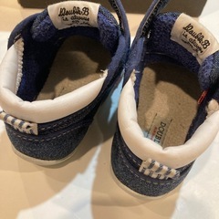 ダブルビー★デニム風★ベビーシューズ★12.5センチの画像