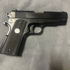 絶版エアガン　グンゼ　コルト　コンバット　コマンダー　18禁パワー　ガバメント　モデルガン　エアコキ　の画像