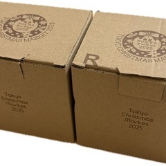 東京クリスマスマーケット2025 マグカップ 2個セット ペア 2こ 赤の画像