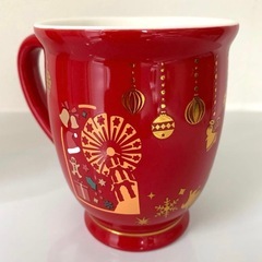 東京クリスマスマーケット2025 マグカップ 2個セット ペア 2こ 赤の画像