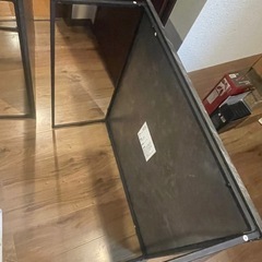 センターテーブル2枚セットの画像