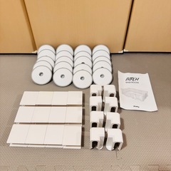 １０枚➕拡張パネル６枚セット‼️　IFAM ベビーサークル BIRCH バーチ ドア付き　韓国  ペットサークル　ペットケージの画像