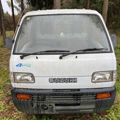 不動車　軽トラ　スズキ　キャリーの画像