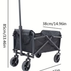 新品　小型　折りたたみ式キャンプワゴン　の画像