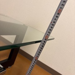 アルテジャパン センターガラステーブルの画像
