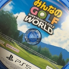 受取決定　
みんなのゴルフ　ワールド　中古　PS5の画像
