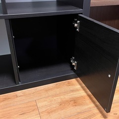 ブラックキューブボックス2段　の画像