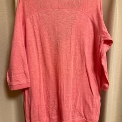 ⦅Xlarge⦆試着のみ、ピンクカーディガン、上着の画像