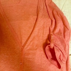 ⦅Xlarge⦆試着のみ、ピンクカーディガン、上着の画像