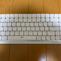 EWEADN メカニカルキーボード　茶軸　　ロープロファイルの画像