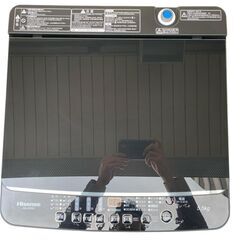 【⭐️全額返金保証⭐️】★Hisense 全自動電気洗濯機 HW-G55EK 2022年製の画像