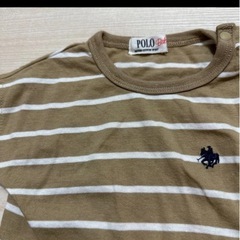 ポロベビーロンパースの画像