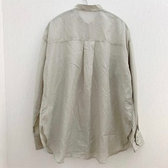 【LOWRYS FARM】シルキー シアー ロング シャツ 長袖の画像