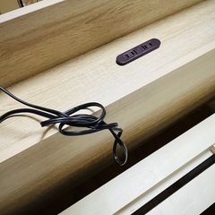 ［短期間使用・美品］電源付きセミダブルベッドの画像