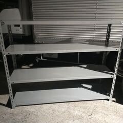 くまねず《姫路》KOKUYOスチール棚4段⑥☆1500x400x1200の画像