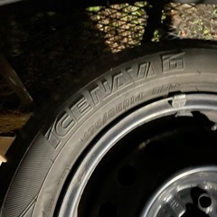 スチールホイール14インチ　　スタッドレスタイヤホイールの画像