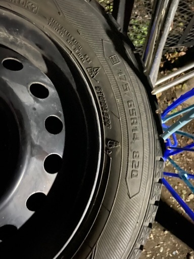 スチールホイール14インチ　　スタッドレスタイヤホイール